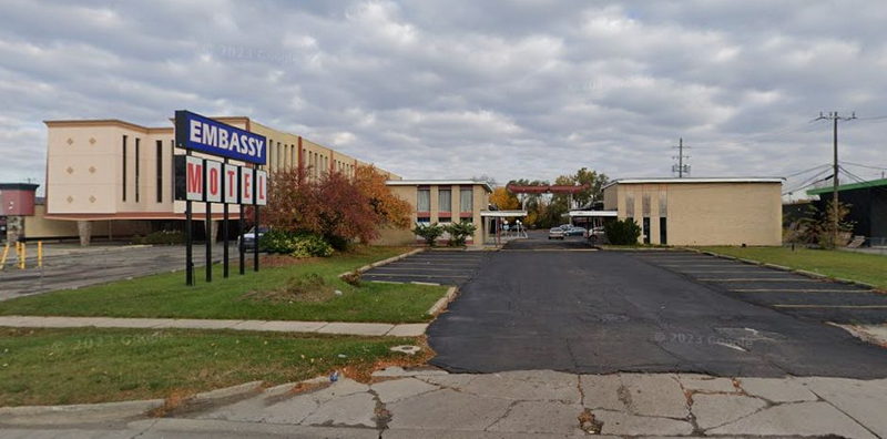 Embassy Motel - Street View (newer photo)